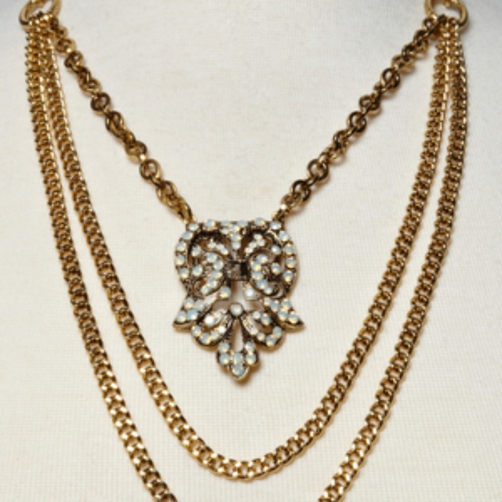 YOCHI DESIGN STATEMENT NECKLACE NWT